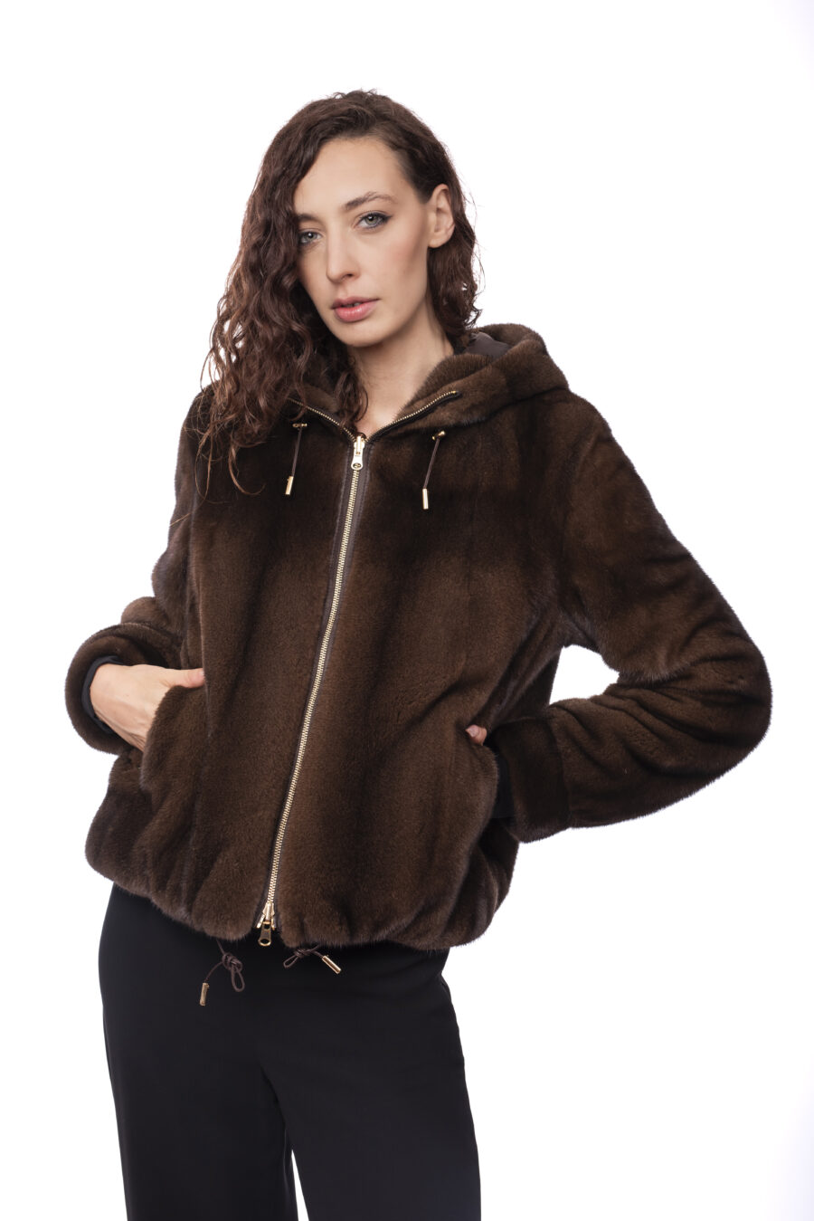Blouson Visone Femmina