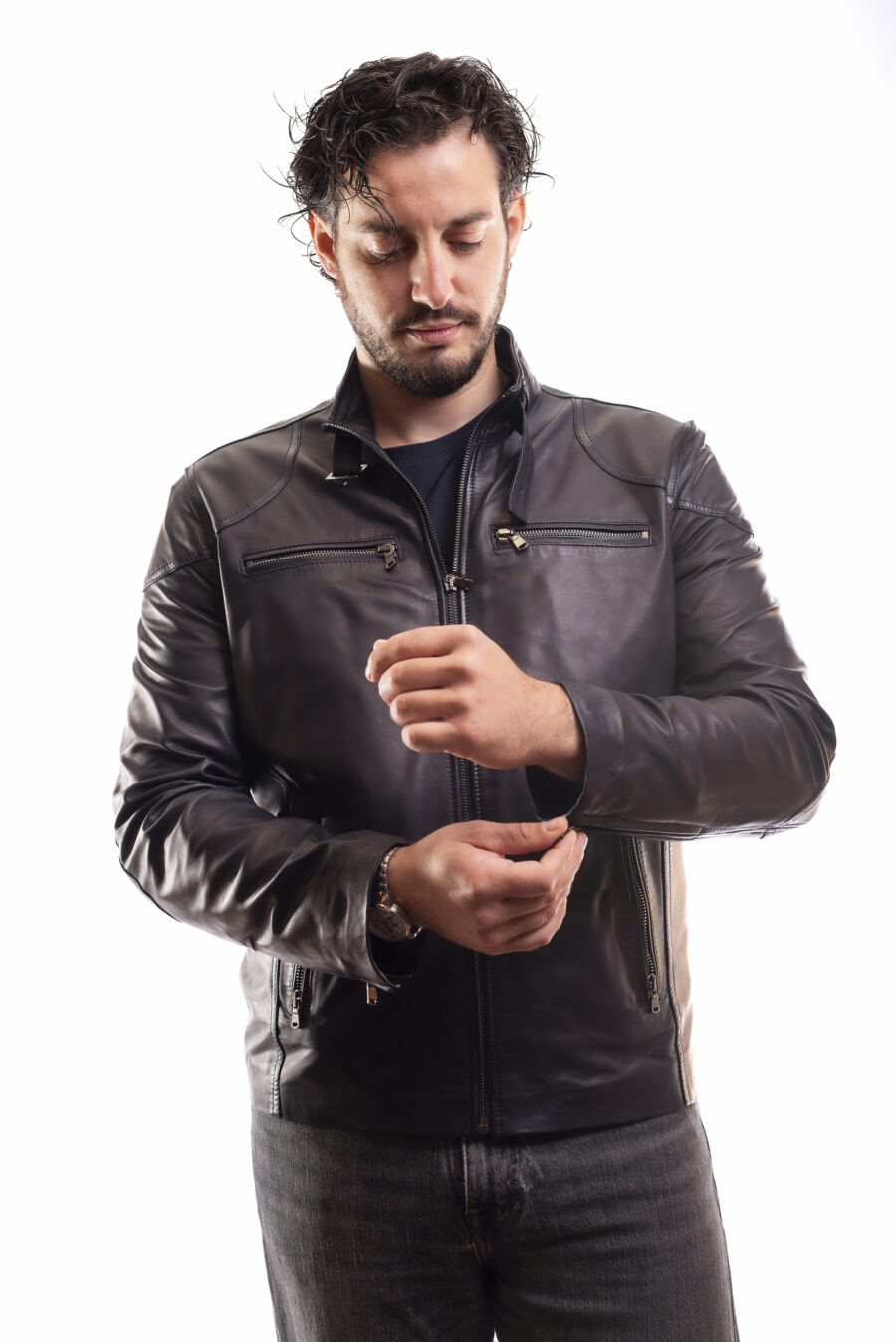 Giubbino Uomo Pelle di Nappa