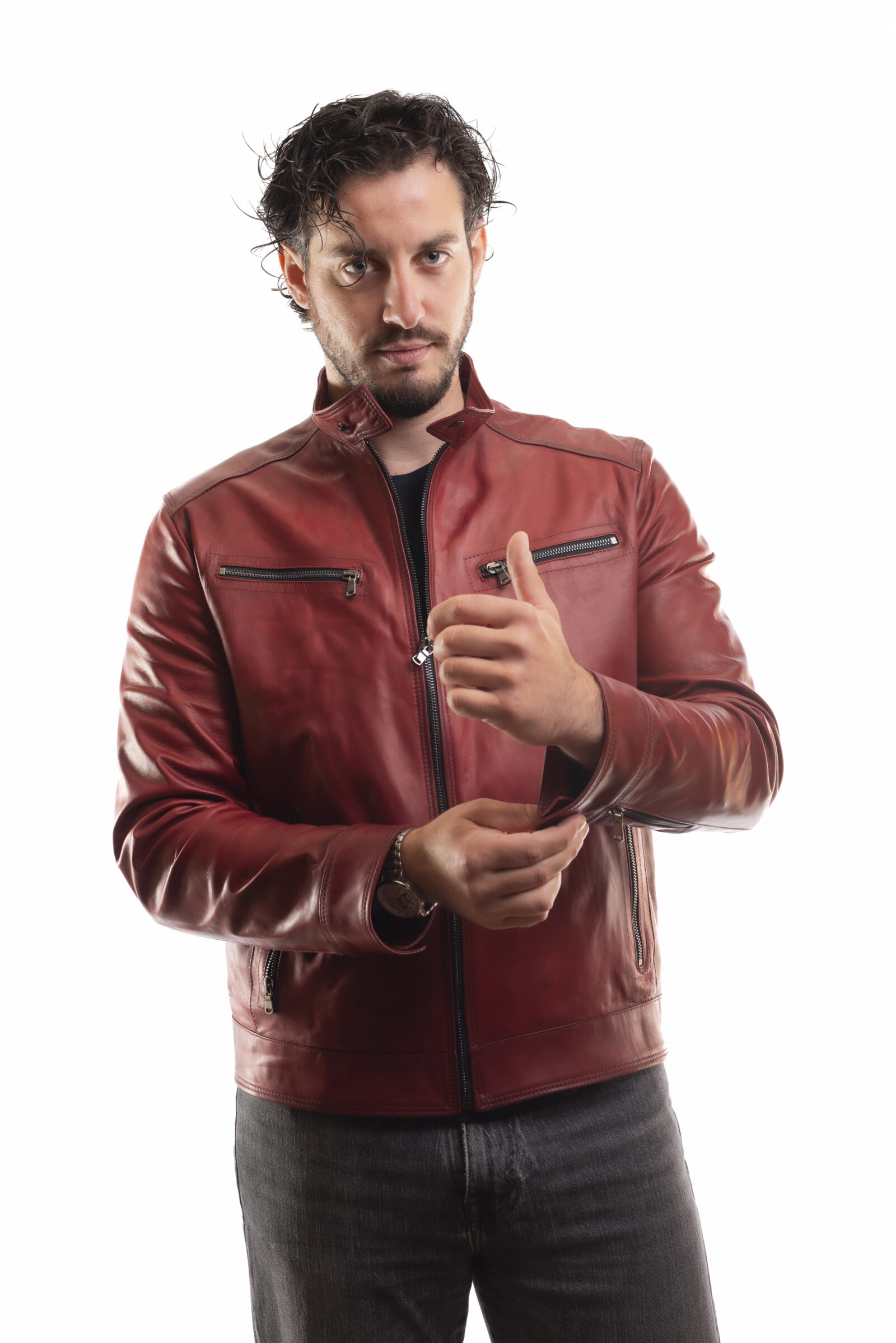 Giubbino Uomo Pelle di Nappa