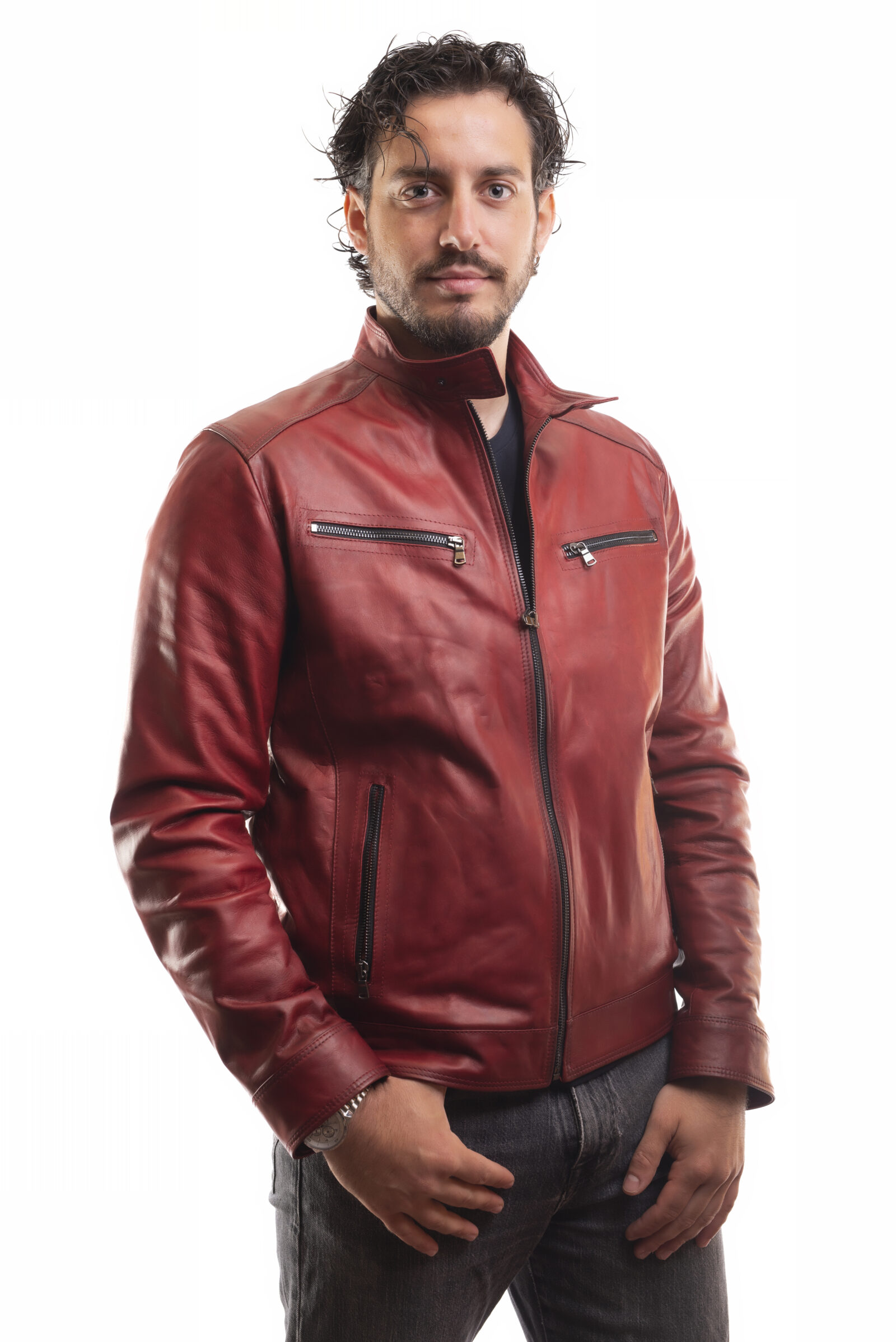 Giubbino Uomo Pelle di Nappa - immagine 2