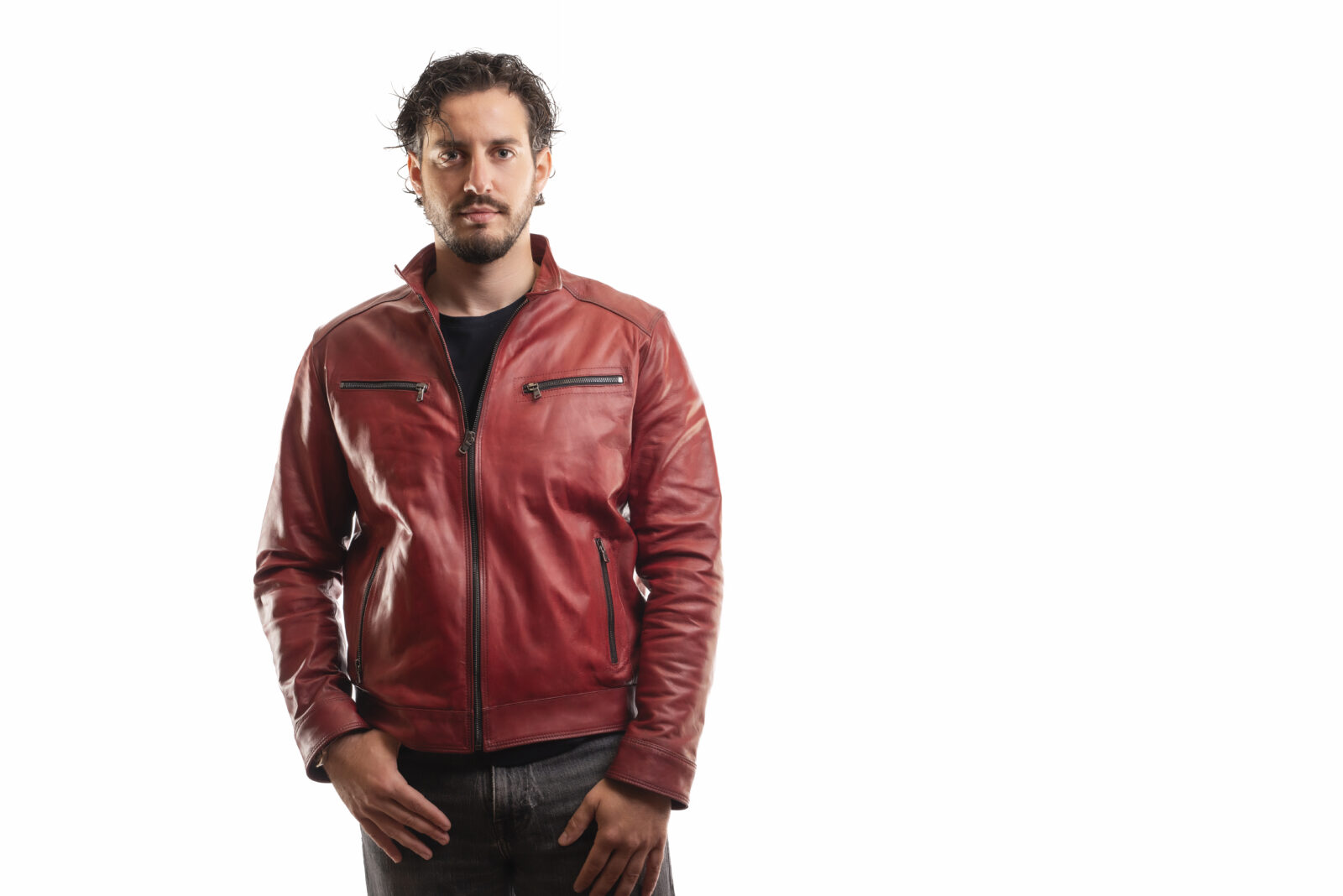 Giubbino Uomo Pelle di Nappa - immagine 4