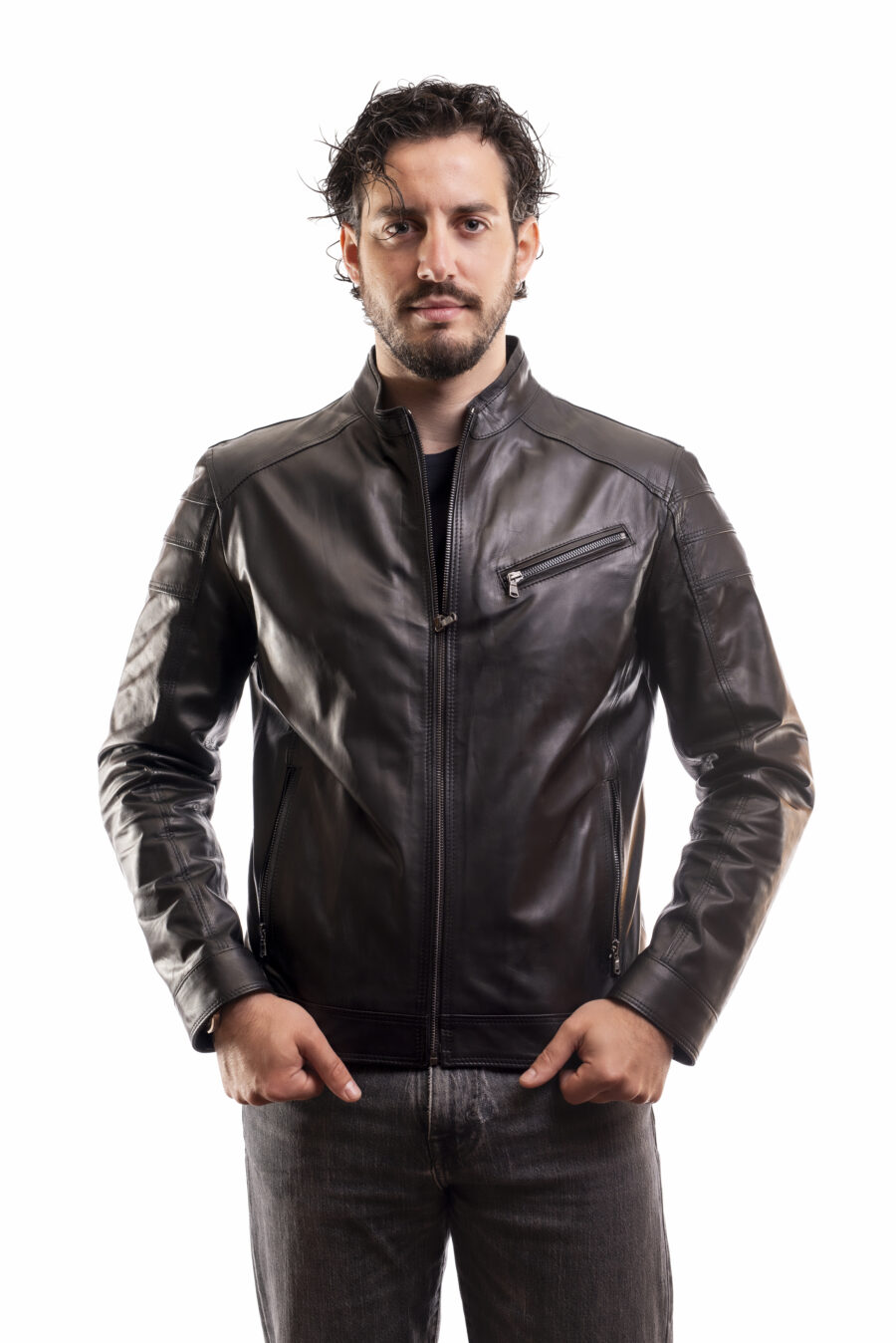 Giubbino Uomo Pelle di Nappa