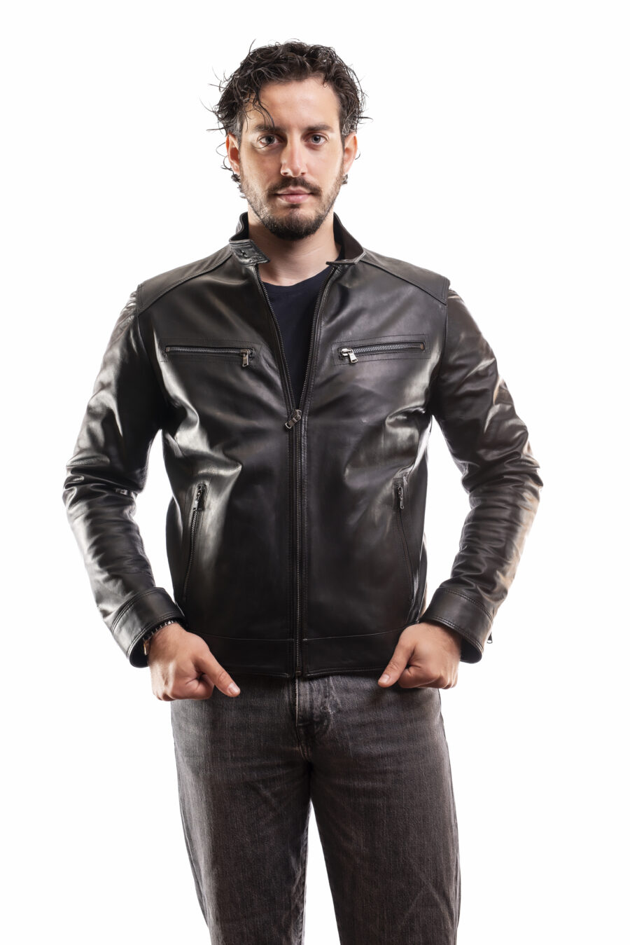 Giubbino Uomo Pelle di Nappa