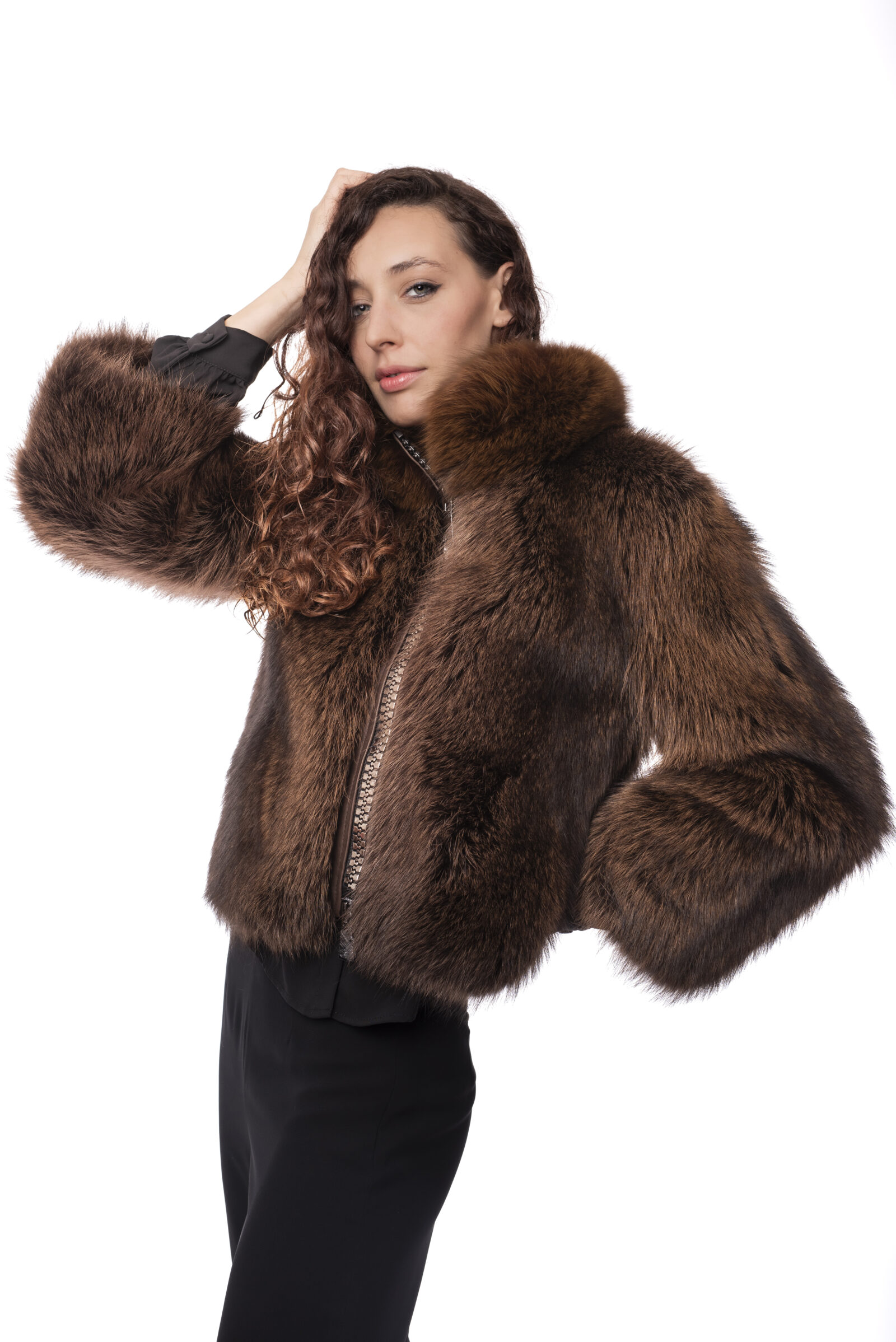 Blouson Marmotta Brown - immagine 2