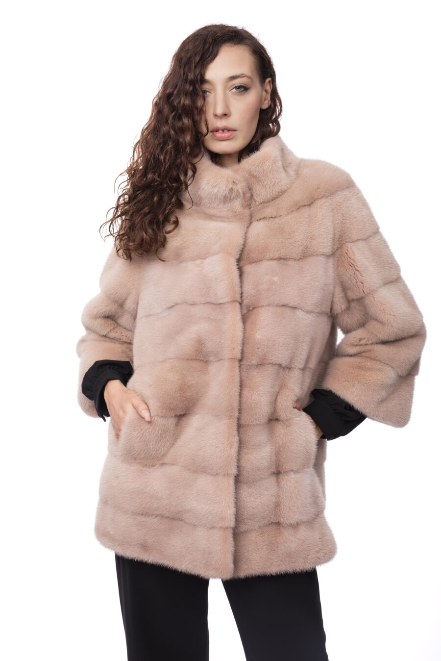 Cappottino Visone Rosa
