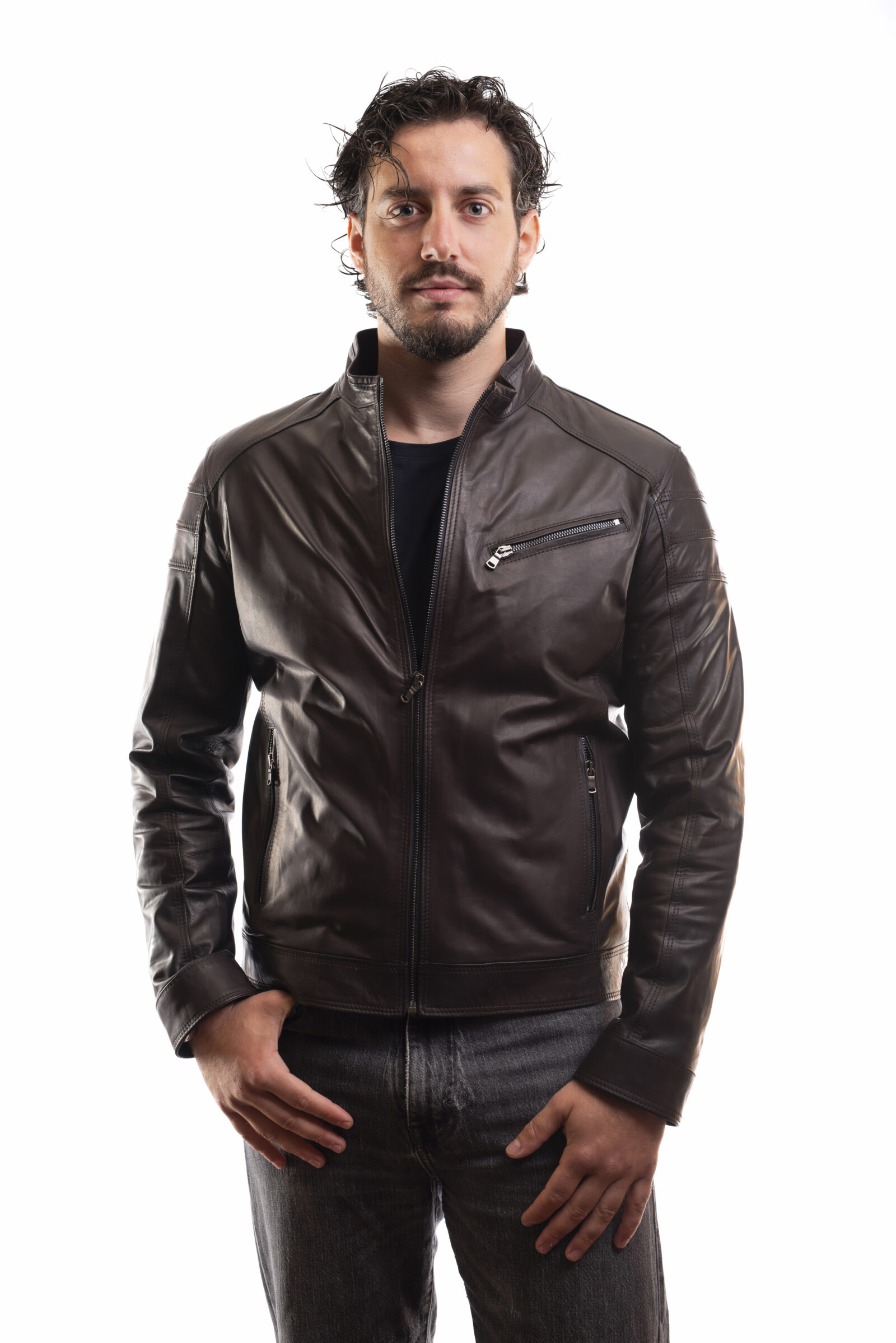 Giubbino in Pelle di Nappa