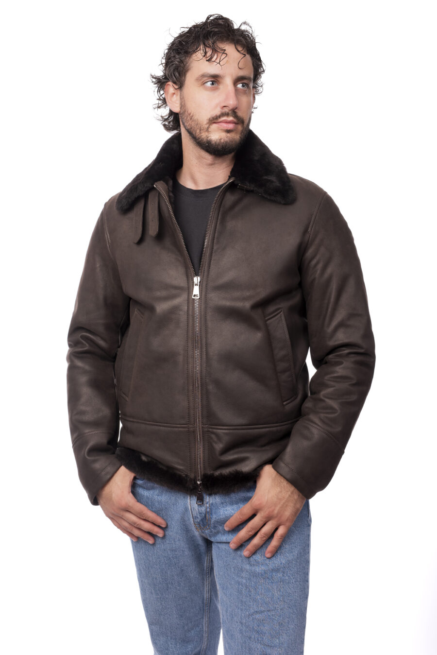 Giacca Shearling