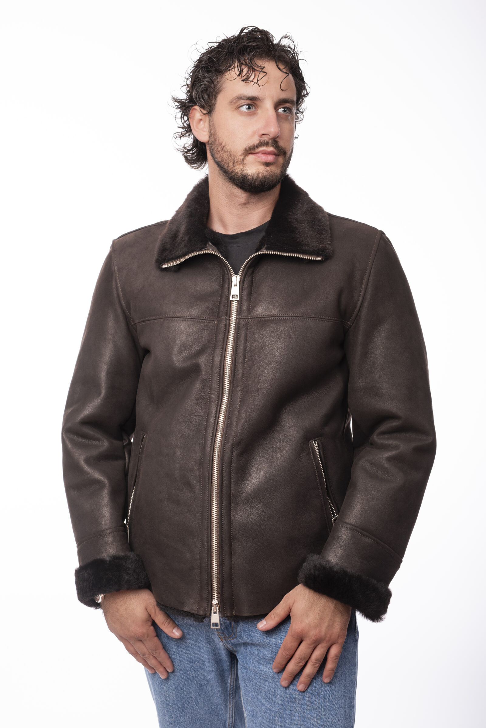 Giacca Shearling