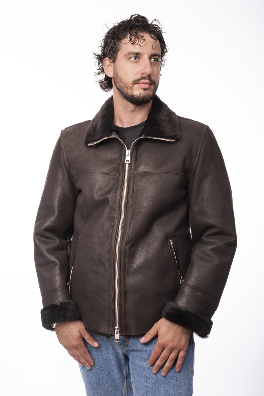 Giacca Shearling